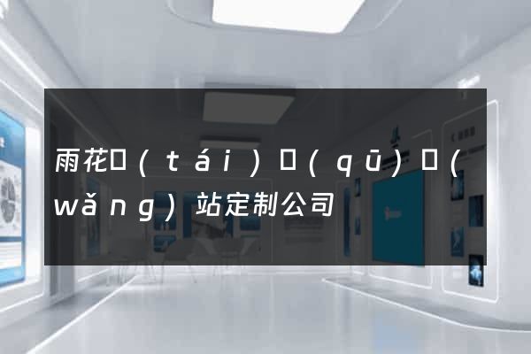 雨花臺(tái)區(qū)網(wǎng)站定制公司