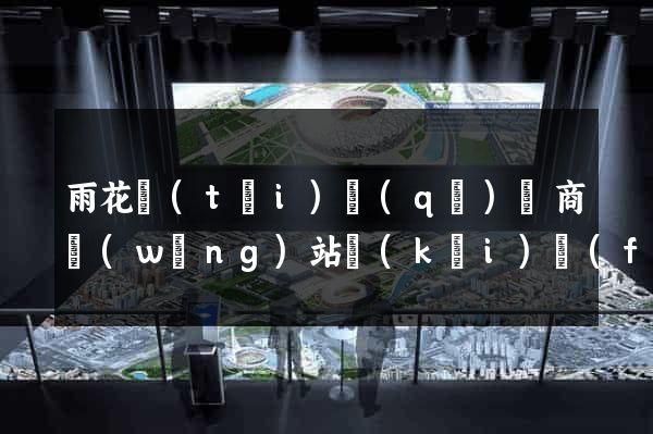 雨花臺(tái)區(qū)電商網(wǎng)站開(kāi)發(fā)