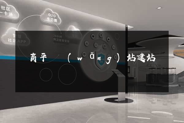 電商平臺網(wǎng)站建站