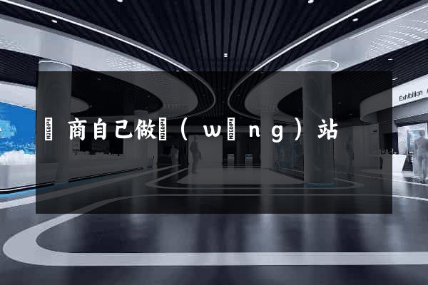 電商自己做網(wǎng)站