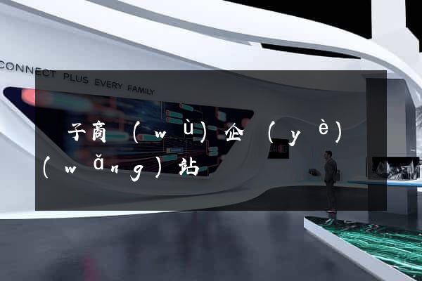 電子商務(wù)企業(yè)網(wǎng)站