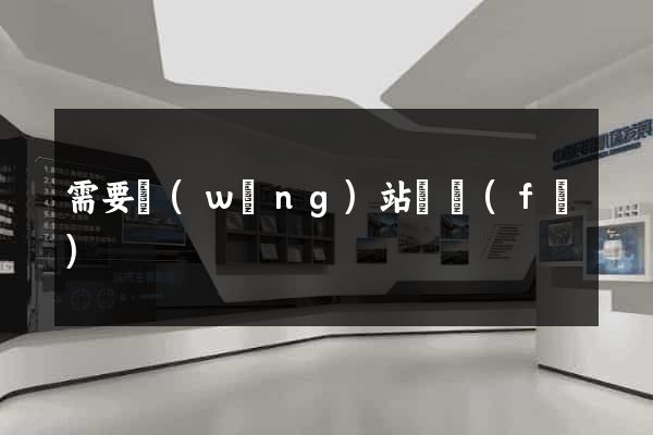 需要網(wǎng)站開發(fā)