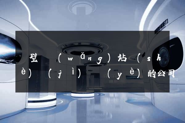 靈璧縣網(wǎng)站設(shè)計(jì)專業(yè)的公司