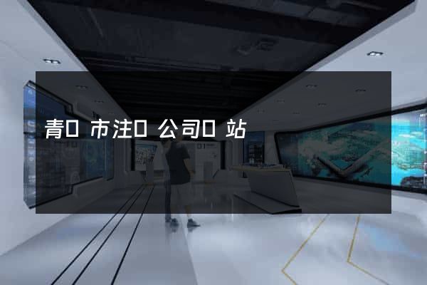 青島市注冊公司網站