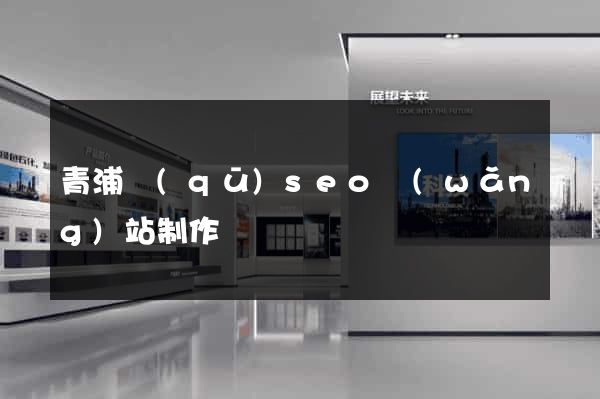 青浦區(qū)seo網(wǎng)站制作