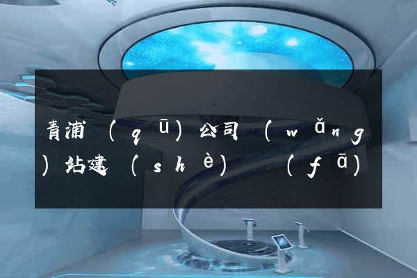 青浦區(qū)公司網(wǎng)站建設(shè)開發(fā)