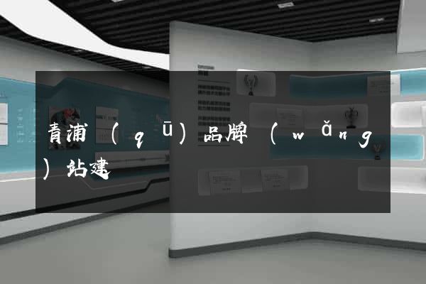 青浦區(qū)品牌網(wǎng)站建設