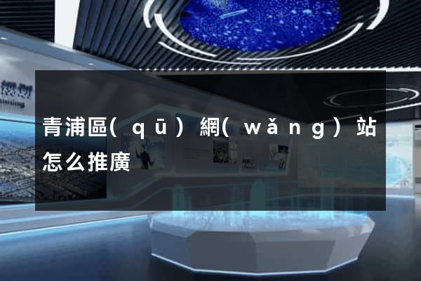 青浦區(qū)網(wǎng)站怎么推廣