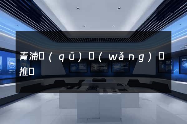 青浦區(qū)網(wǎng)絡推廣