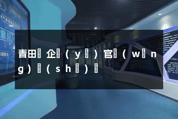 青田縣企業(yè)官網(wǎng)設(shè)計