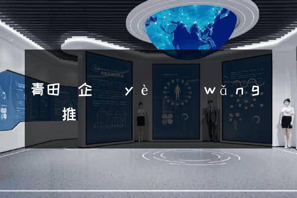 青田縣企業(yè)網(wǎng)絡推廣