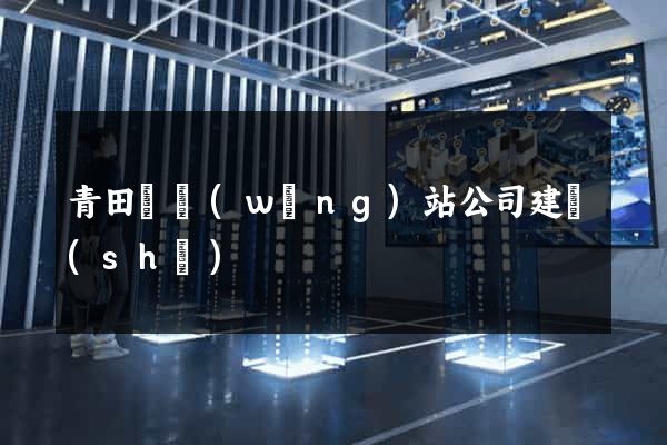 青田縣網(wǎng)站公司建設(shè)