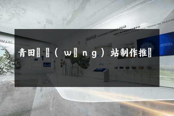 青田縣網(wǎng)站制作推廣