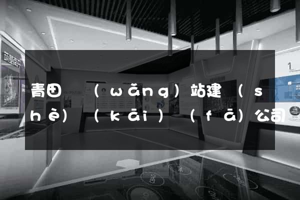 青田縣網(wǎng)站建設(shè)開(kāi)發(fā)公司