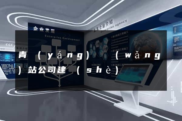 青陽(yáng)縣網(wǎng)站公司建設(shè)