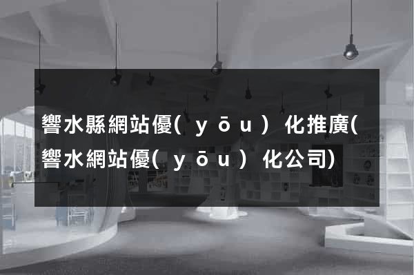 響水縣網站優(yōu)化推廣(響水網站優(yōu)化公司)
