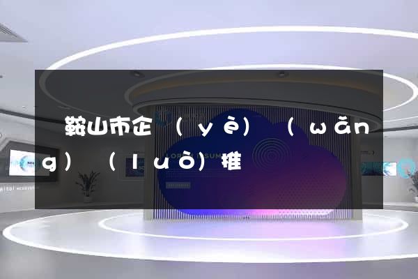 馬鞍山市企業(yè)網(wǎng)絡(luò)推廣