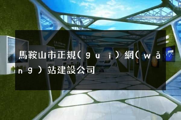 馬鞍山市正規(guī)網(wǎng)站建設公司