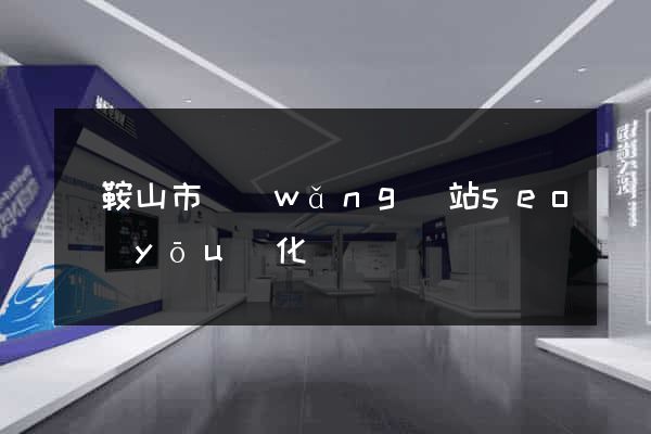 馬鞍山市網(wǎng)站seo優(yōu)化