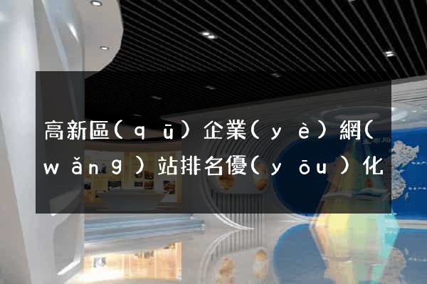 高新區(qū)企業(yè)網(wǎng)站排名優(yōu)化