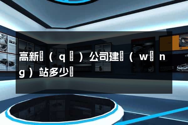高新區(qū)公司建網(wǎng)站多少錢