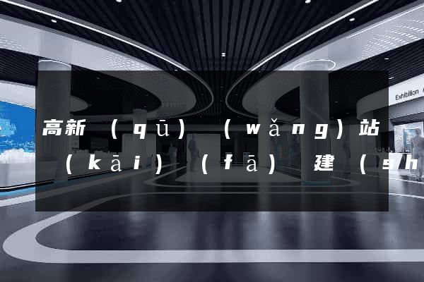 高新區(qū)網(wǎng)站開(kāi)發(fā)與建設(shè)