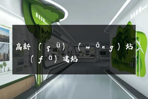 高新區(qū)網(wǎng)站開發(fā)建站