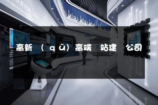 高新區(qū)高端網站建設公司