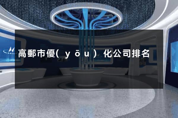 高郵市優(yōu)化公司排名