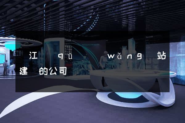 鳩江區(qū)網(wǎng)站建設的公司