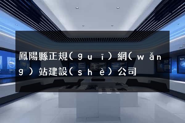 鳳陽縣正規(guī)網(wǎng)站建設(shè)公司