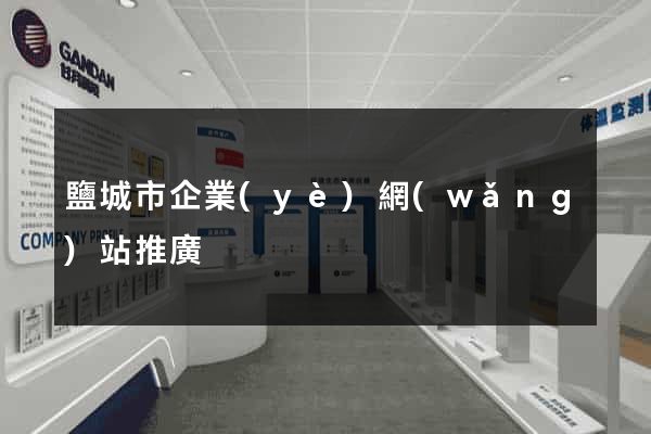 鹽城市企業(yè)網(wǎng)站推廣