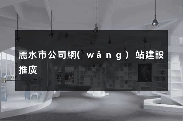 麗水市公司網(wǎng)站建設推廣