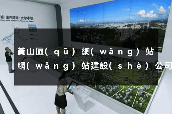 黃山區(qū)網(wǎng)站網(wǎng)站建設(shè)公司