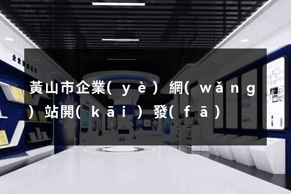 黃山市企業(yè)網(wǎng)站開(kāi)發(fā)