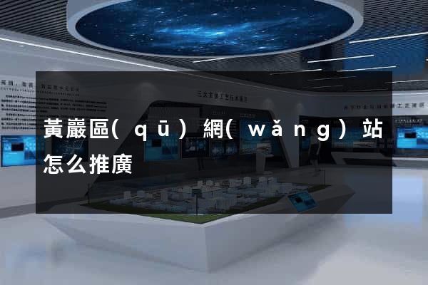 黃巖區(qū)網(wǎng)站怎么推廣