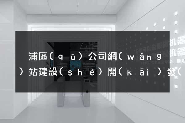 黃浦區(qū)公司網(wǎng)站建設(shè)開(kāi)發(fā)