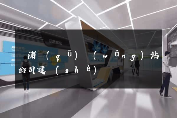 黃浦區(qū)網(wǎng)站公司建設(shè)