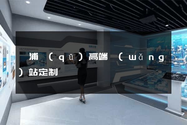 黃浦區(qū)高端網(wǎng)站定制