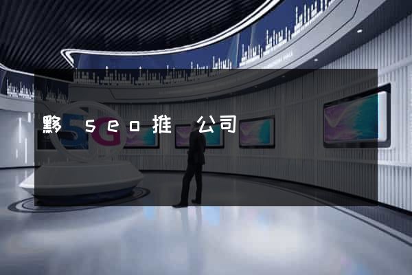 黟縣seo推廣公司