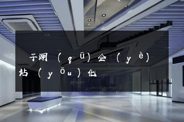 龍子湖區(qū)企業(yè)網站優(yōu)化