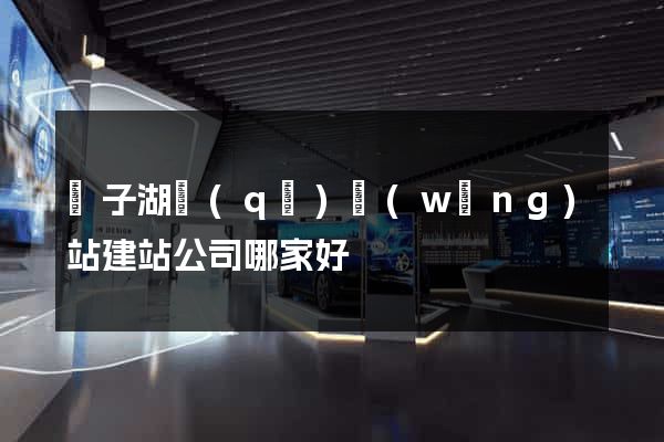 龍子湖區(qū)網(wǎng)站建站公司哪家好