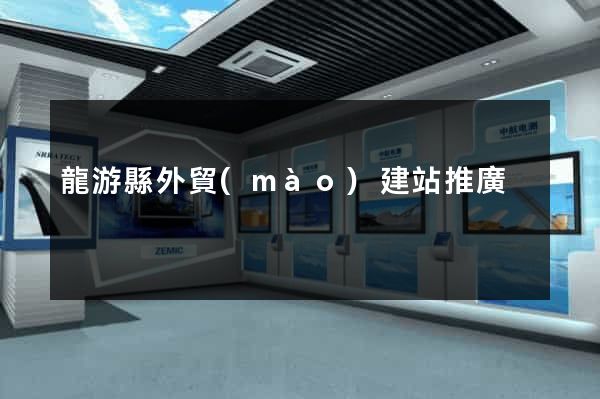 龍游縣外貿(mào)建站推廣