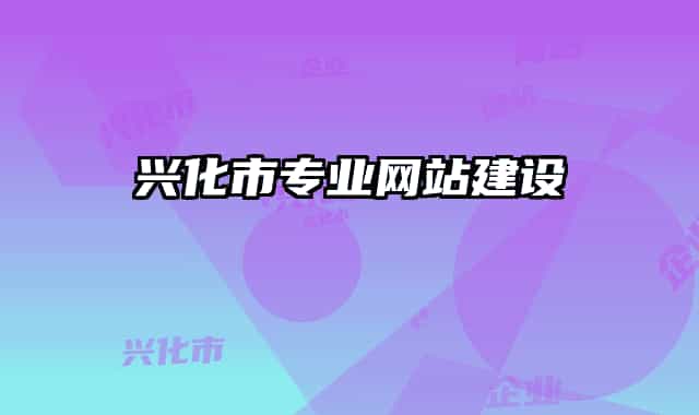 興化市專業(yè)網(wǎng)站建設