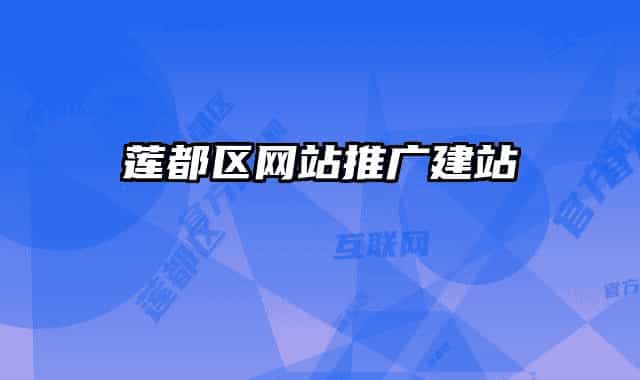 蓮都區(qū)網(wǎng)站推廣建站