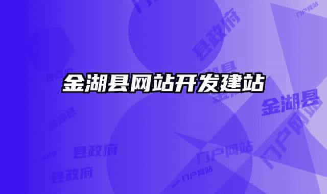 金湖縣網(wǎng)站開發(fā)建站