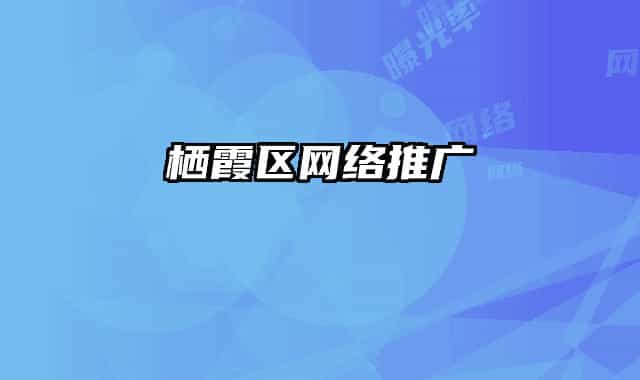 棲霞區(qū)網(wǎng)絡(luò)推廣
