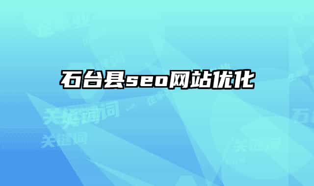 石臺(tái)縣seo網(wǎng)站優(yōu)化