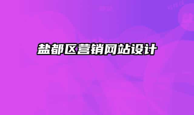 鹽都區(qū)營銷網(wǎng)站設計