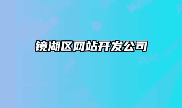 鏡湖區(qū)網站開發(fā)公司
